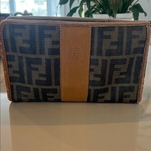 FENDI ZUCCA COSMETIC BAG